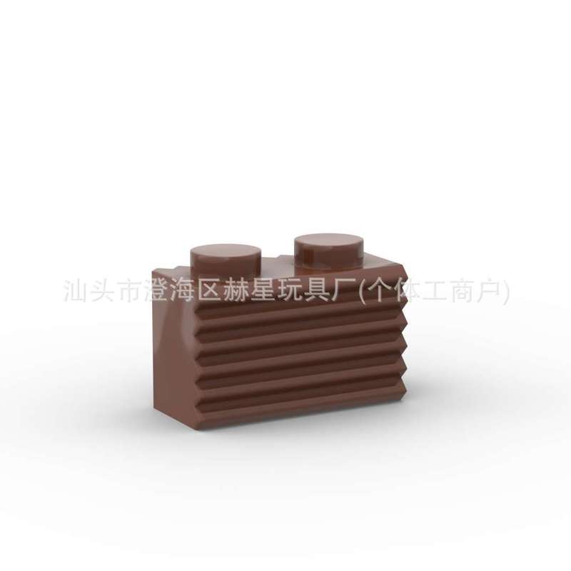 クロスボーダー MOC 互換性 2877 組み立て部品 1 × 2 スロット付きレンガ小粒子ビルディングブロックアクセサリー DIY おもちゃ|undefined