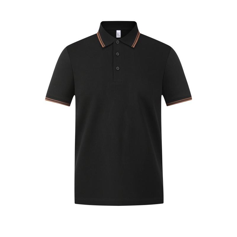 Camiseta de polo de tamaño grande personalizada camiseta de trabajo transfronteriza camiseta cultural bordada logotipo impresa algodón vestido de trabajo de manga corta personalizado