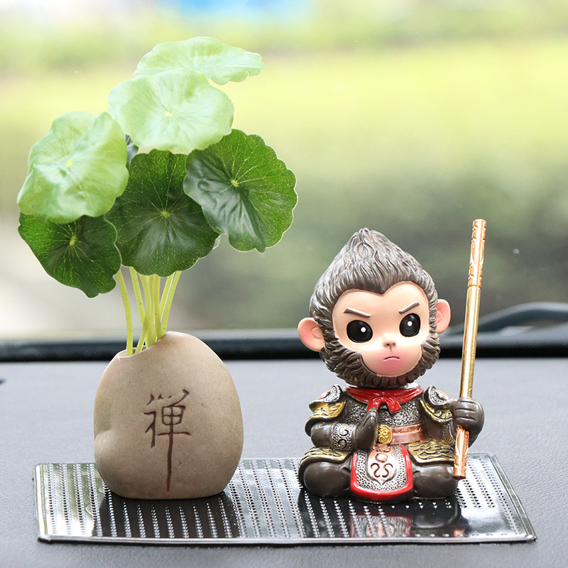 Black Myth Wukong Decoration Creative Cartoon Great Sage Doll Boys Car Supplies New Car Decoration Boys Car Products