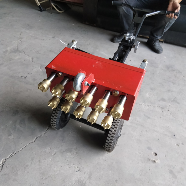 路邦机械气动手推凿毛机 水泥地面凿毛机 翻新加固凿毛机厂家