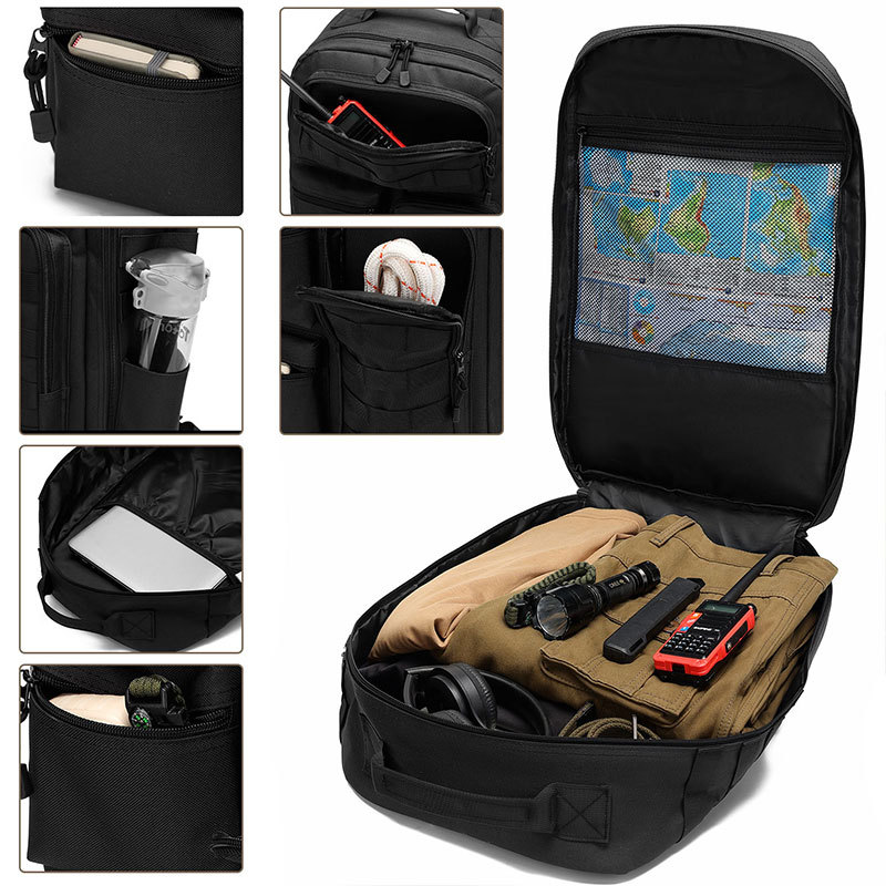 ActiveGo Outdoor Camouflage Dead Leaf Tactical Mountaineering Bag Heren Jacht Wandelen Grote Capaciteit Rugzak_voghion.com