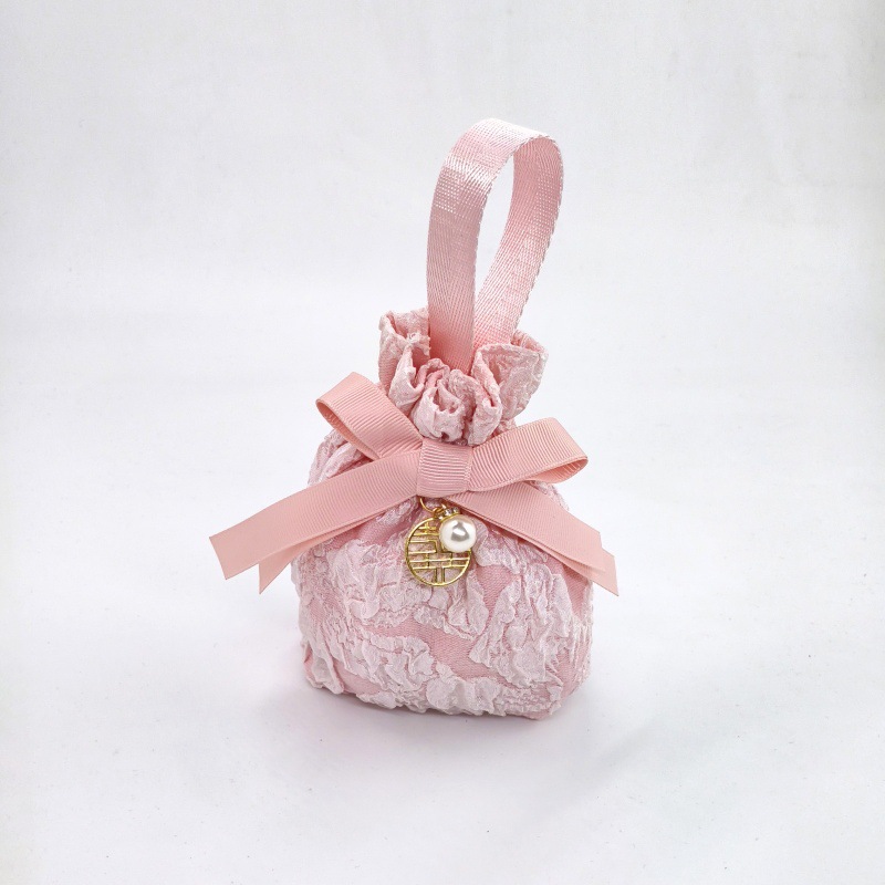 핑크+진주+행복한 단어