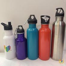 ✅新款不锈钢水杯运动水壶户外便携大容量水壶不锈钢单层美式大口