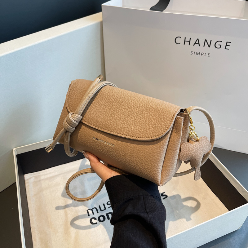 Trendy Women's Soft Leather Small Crossbody Shoulder Underarm Bag_voghion.com