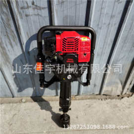 手提式汽油打桩机多功能防汛埋桩用工具 冲击力强