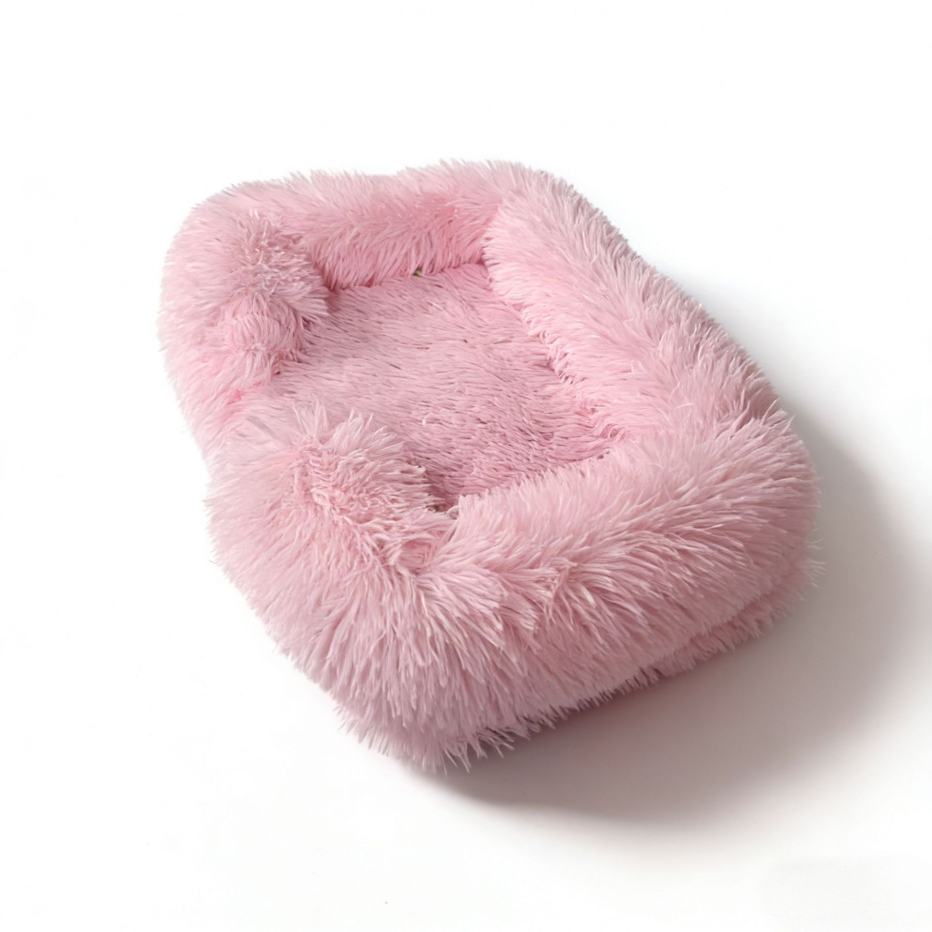 Fábrica de peluche de invierno para mascotas peluche para gatos nido para perros cuadrado cojín para mascotas cama para gatos cama para perros suministros para mascotas