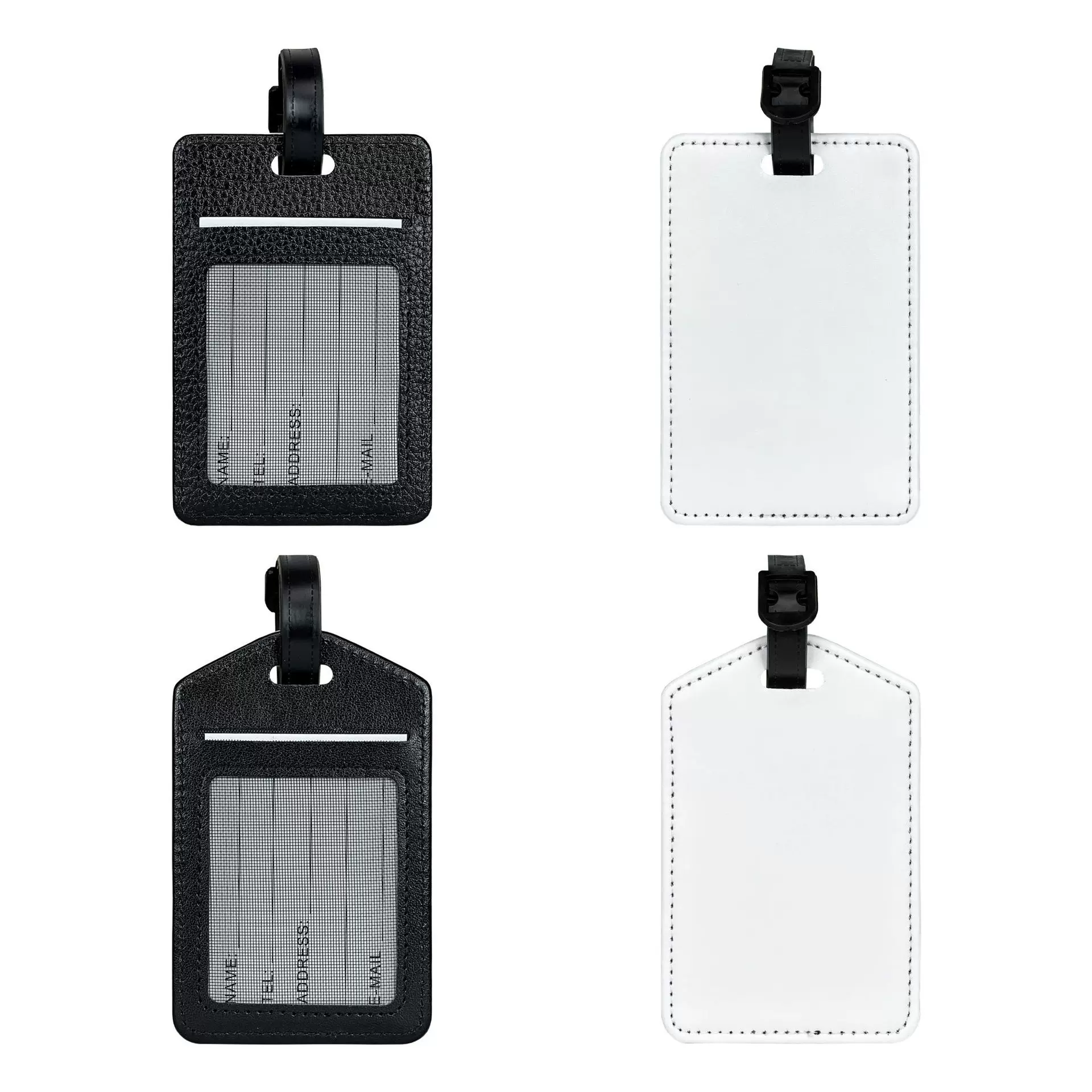 厂家直供热转印行李牌热升华工作证 热转印空白产品系列 现货