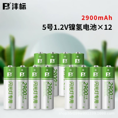 Hibrid akkumulyator batareyaları Battery Flash Camera - no-5-2900-mah-battery-12-cells