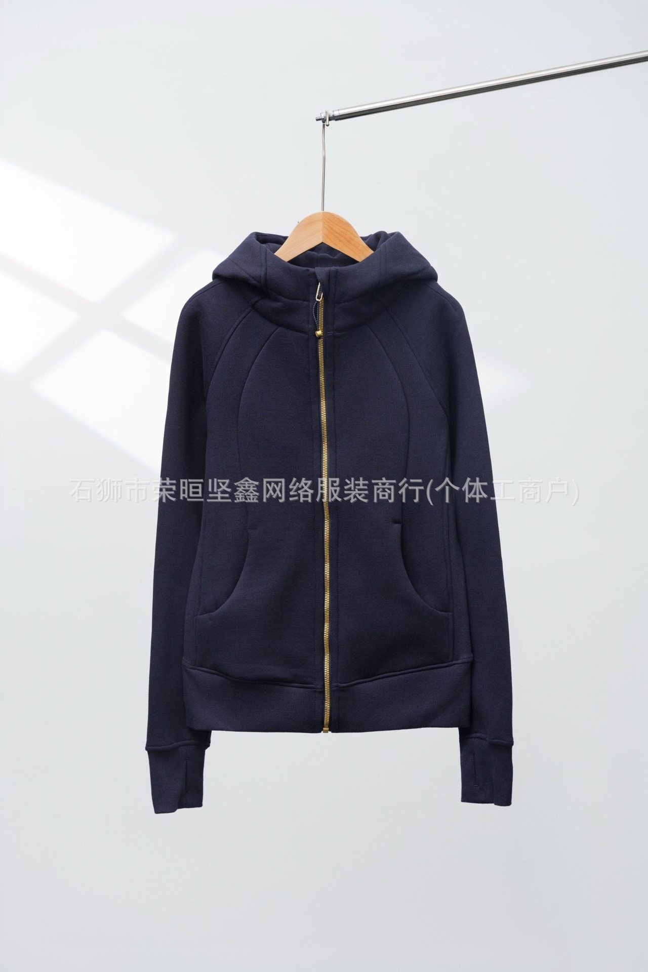 修身款海军蓝原标+金拉链 / 4【建议90-105】