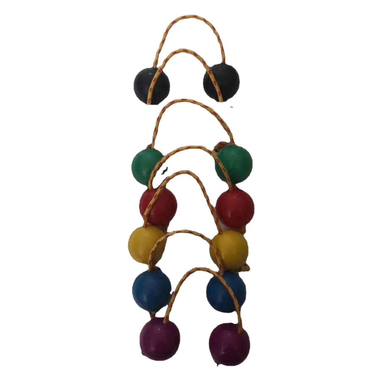 Aasalato Rhythm Maracas Beginner's Set for Beginners, Percussion Instrument for Band Accompaniment, Double Maracas, Maraca Sticks