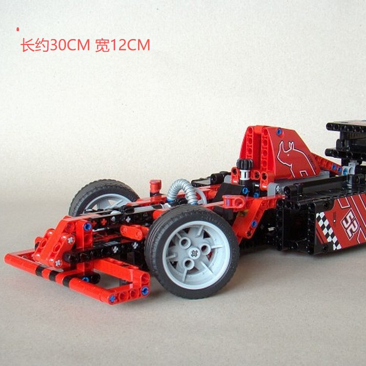 Moc-0072 8041: Formula 1 Racing Car, 443 Pieces, No Stickers, Digital Drawings, Building Blocks Moc-0072 8041: Formula 1 Racing Car, 443 Pieces, No Stickers, Digital Drawings, Building Blocks