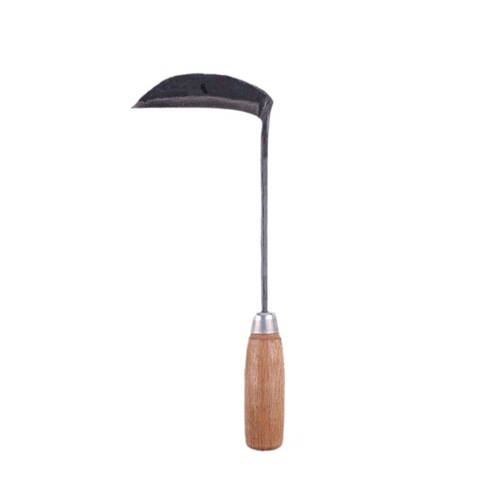 Manufacturer Broken Knife Shop ancient manganese steel hand-forged small sickle leek knife mowing grass cutting knife farm tools outdoor hatchet