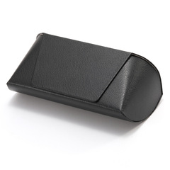 Cross-border ultra-large glasses box Y2K glasses box retro personalized simple Instagram portable storage bag pressure-resistant durable leather