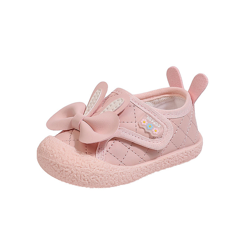 2024 nuevos zapatos de bebé de primavera y otoño para niñas 1 1 1 niño de 2 años zapatos de cuero de princesa zapatos de bebé de suela suave antideslizantes