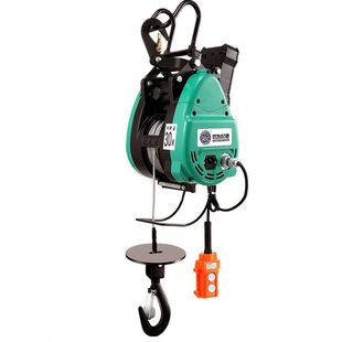 Xiaojingang Electric Hoist 220V Double-Hole Electric Hoist Fast Lifting Crane Household Small Liftable Crane