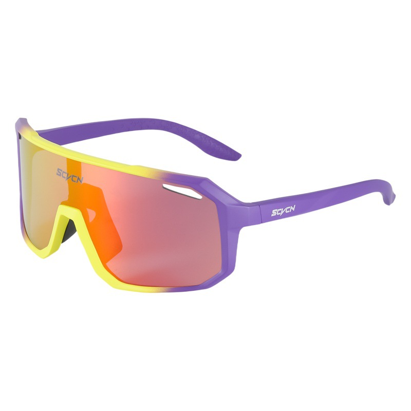 Gafas de Sol para Ciclismo Deportivo de PC, a Prueba de Viento, para Ciclismo de Carretera y Montaña