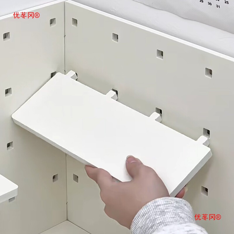 宿舍桌面转角洞洞板置物架书桌收纳神器抽屉式整理架多功能文具盒|undefined