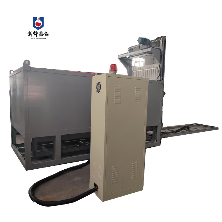 钢膜烤炉 900°台车式高温烤箱 铸造模具烘烤设备