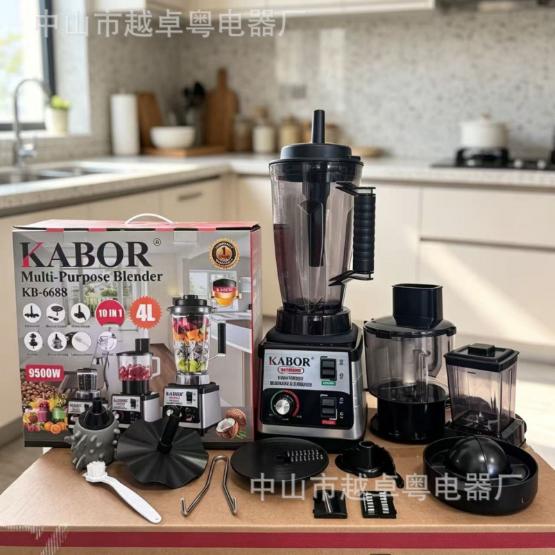 10 in 1 blender 9530 motor多功能不锈钢大容量破壁机搅拌机出口