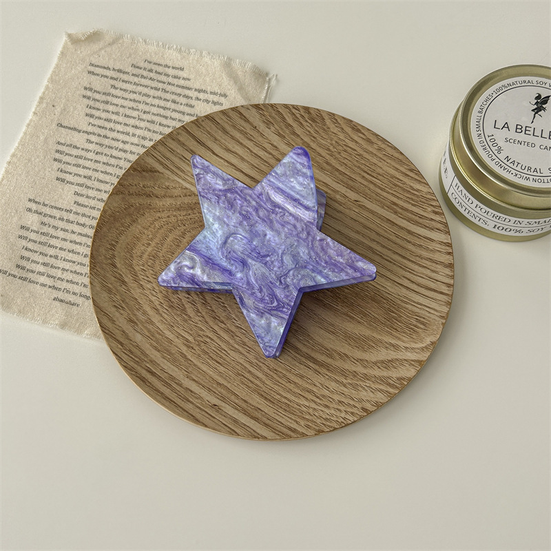 Tulipán horquilla hembra lindo cachorro tiburón clip de alto grado pequeño agarre clip neto rojo ins Cabeza trasera clip tocado