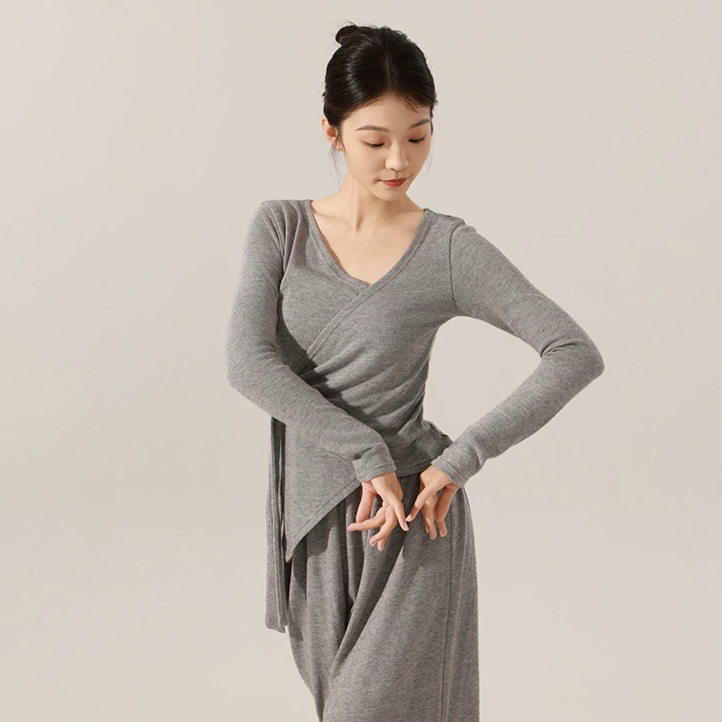 Танцевальная одежда женская осень-зима новый современный китайский взрослый танец