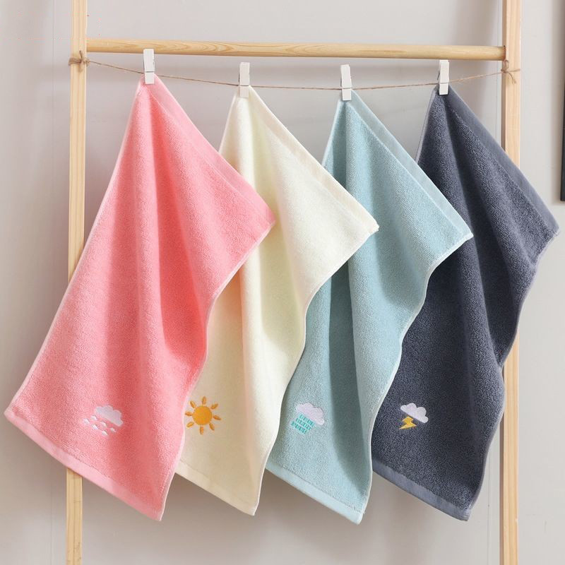 Towels Household Face Towels for Bathing Children Men and Women Absorbent Lint-Free Small Face Towels Baby Towels