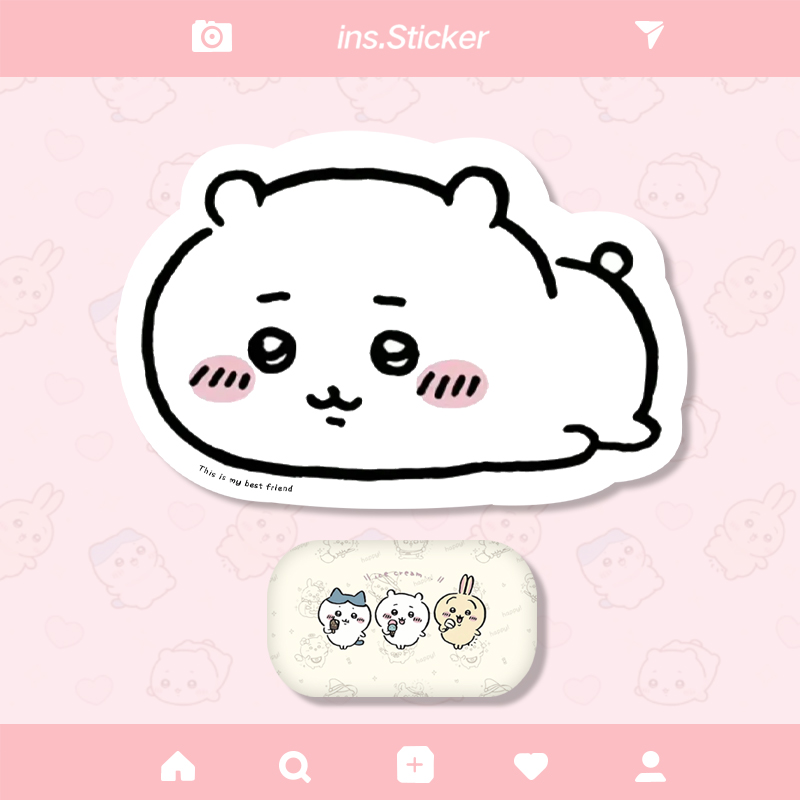 Pad de ratón resistente al agua Chiikawa Usaki pequeño ocho Jiyi dibujos animados de forma extraña adorable estera de escritorio pequeña