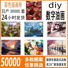 DIY/数字油画;布艺绣品;钻石画、皮画