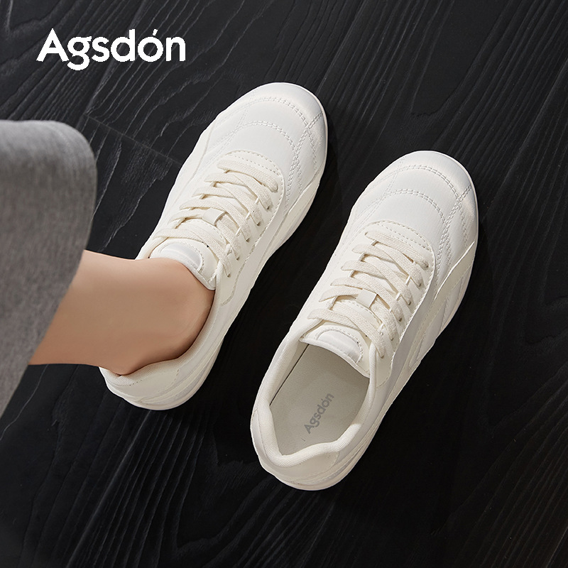 Augu Lion Dengde zapatos de entrenamiento para mujeres 2025 nuevos zapatos de otoño plano para estudiantes zapatos deportivos casuales zapatos de skateboard