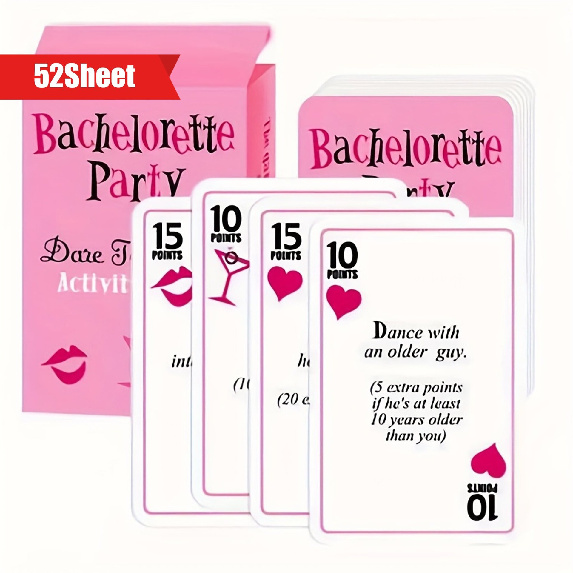 Jogos de cartas europeus e americanos para despedida de solteira - Quebra-cabeça de cartas_voghion.com