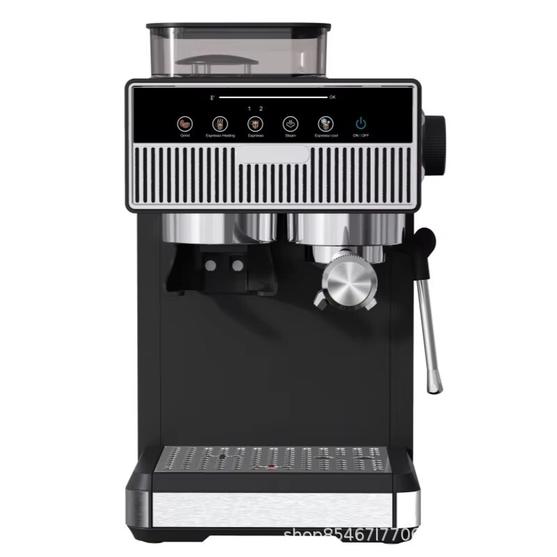 Cross-Border Espresso Machine for Home, Hotel, and Office Use with Integrated Bean Grinding Function Wholesale Cross-Border Espresso Machine for Home, Hotel, and Office Use with Integrated Bean Grinding Function Wholesale