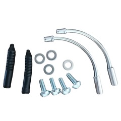 Rubber-coated bicycle V-brake bend tube, brake bend tube, bicycle V-brake parts supplier for cycling