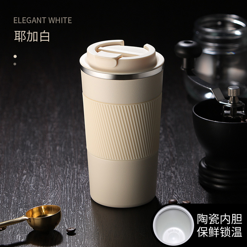 Transfronterizo Amazon al aire libre de acero inoxidable taza de vacío de acero inoxidable de negocios de América Oficina de Acompañamiento de Alta apariencia taza de agua