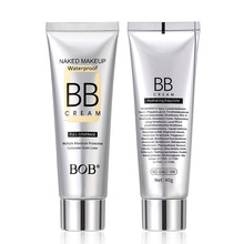 跨境专供BOB隔离BB霜遮瑕提亮肤色修容保湿打底控油粉底液全英文