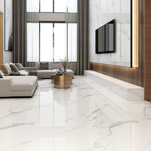 大板瓷砖地砖750x1500通体大理石客厅地板砖新款白色简约现代