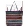 Ethnic linen bag, storage system, cartoon one-shoulder bag, ethnic style