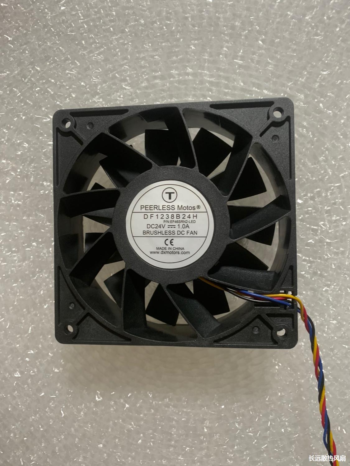 原装PEERLESS DF1238B24H DC24V 1.0A 12cm变频器大风量散热风扇