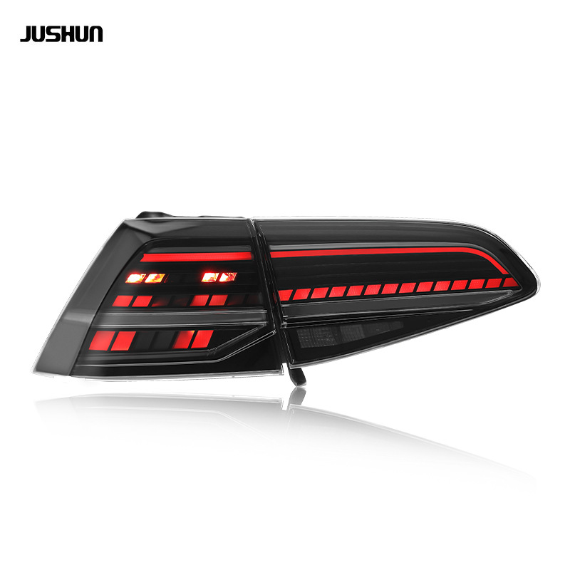 13-20 ゴルフ 7 テールライトアセンブリ 7.5 改造された新しい LED ドライビングライトストリーマー回転警告に適しています。