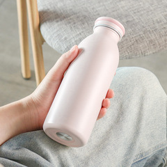 Outdoor insulated water cup for girls, high-looking portable water cup, stainless steel insulated cup, double layer 304 insulated cup wholesale