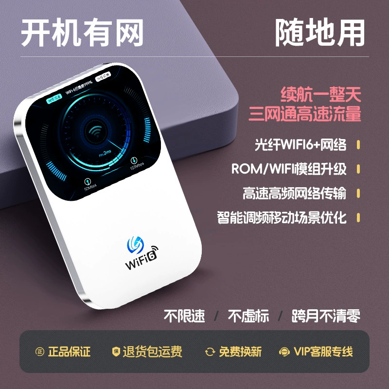 2025 новый портативный Wi-Fi беспроводная сеть WIF6 наружный общежитие аренда без карты портативный маршрутизатор