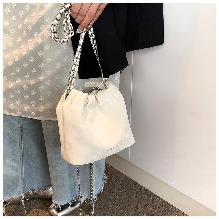 2024 Neue Damenmode Tote National Silk Art Style Kette Einzelschulter Crossbody Blessing Water Bucket Bag_voghion.com