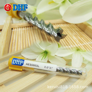DHF High-efficiency ALuminum End MiLL AES0803L 8.0*3T Dexinfa Long Edge TungsTen STeeL ALuminum FLaTs BoTTom Knife