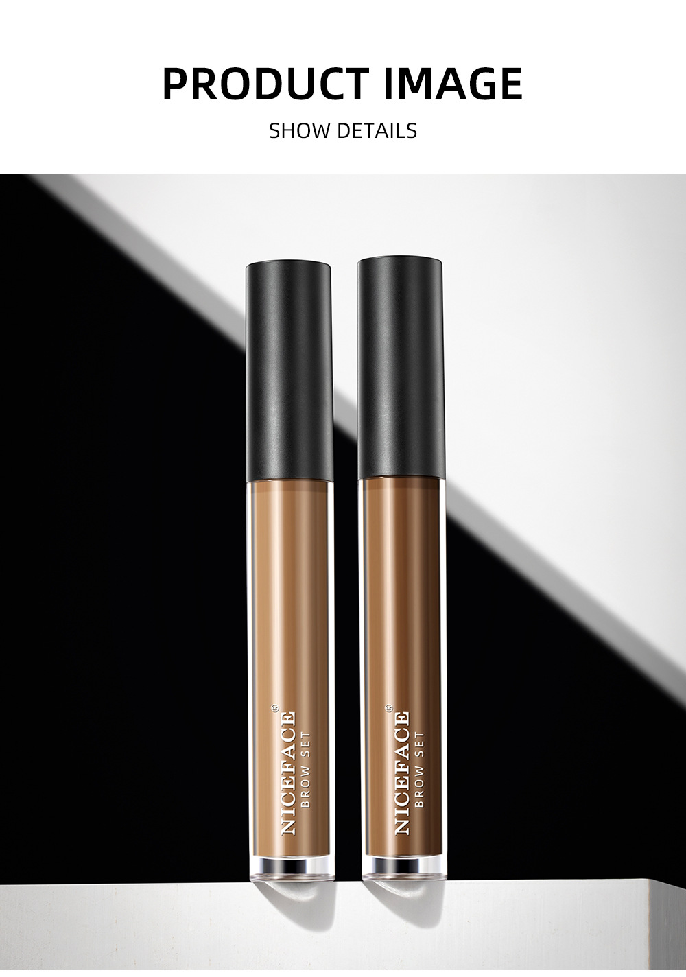 QIBEST Cross-border Eyebrow Styling Liquid is a three-dimensional eyebrow modification liquid that is waterproof, sweat-proof, non-smudging, and provides long-lasting moisture and repair undefined