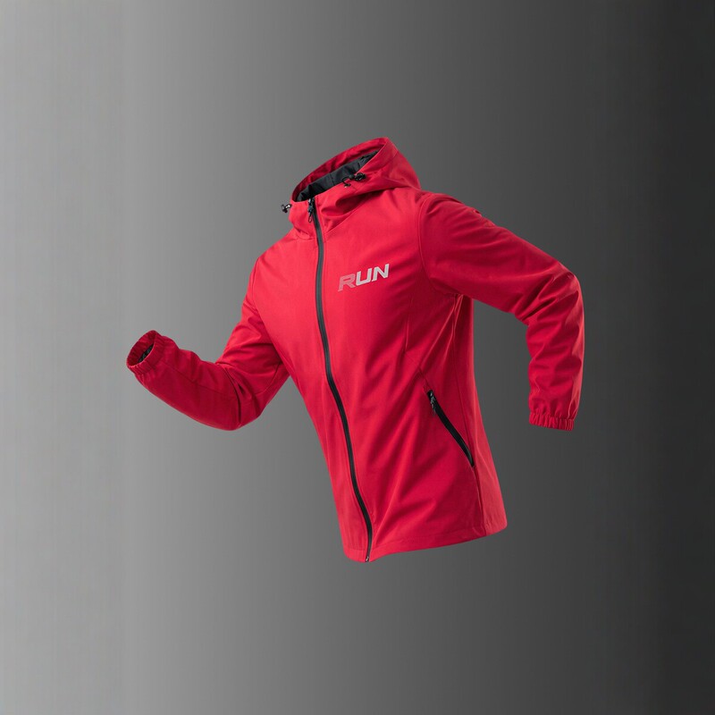 Men's Hooded Windproof Jacket, New Spring and Autumn Sports Outdoor Thin Casual Coat, Run Trendy Brand Softshell Jacket