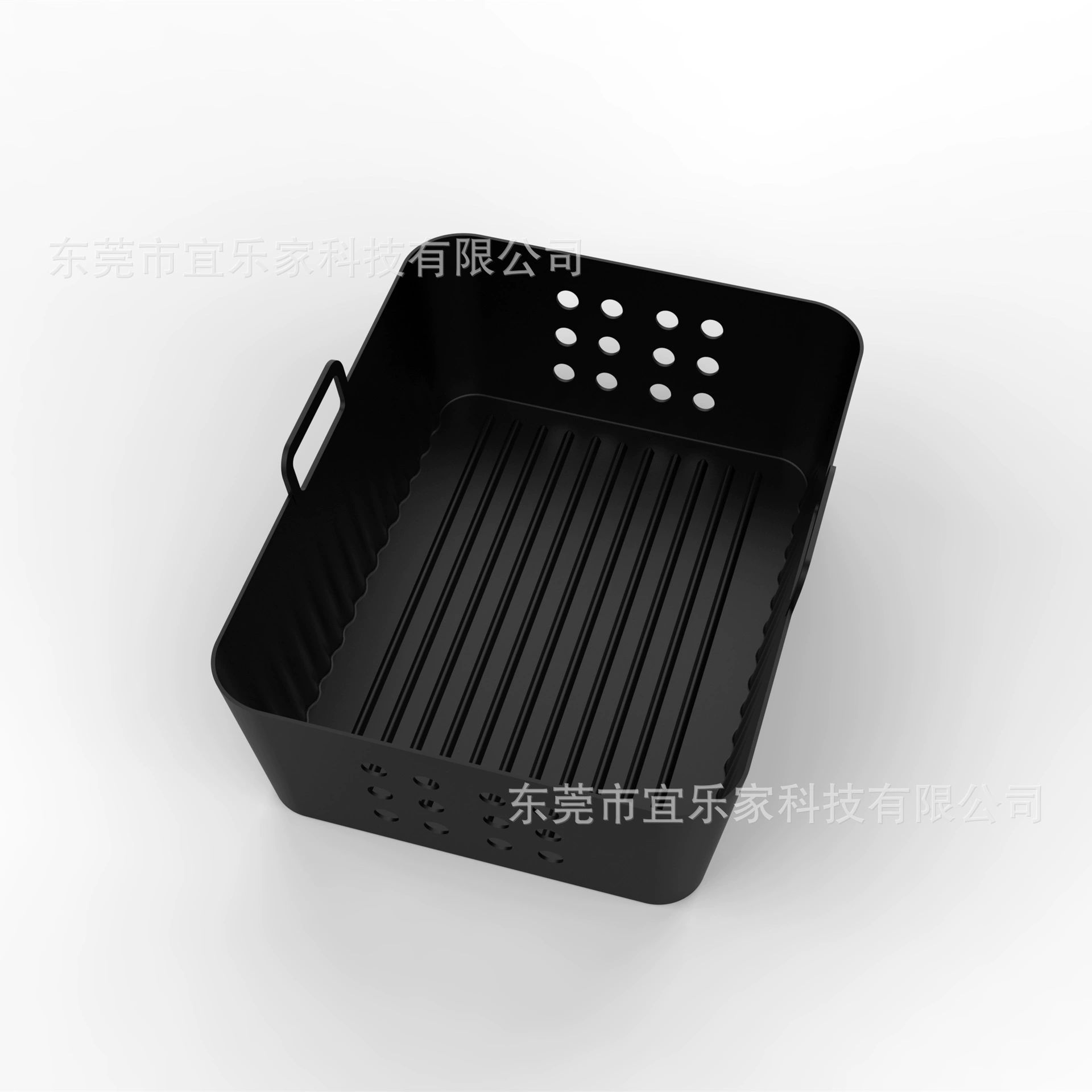 Новый прямоугольный открытый воздух выход противень ninjia SL400UK/SL401 воздушной жарке горшок двойное отверстие противень для запекания