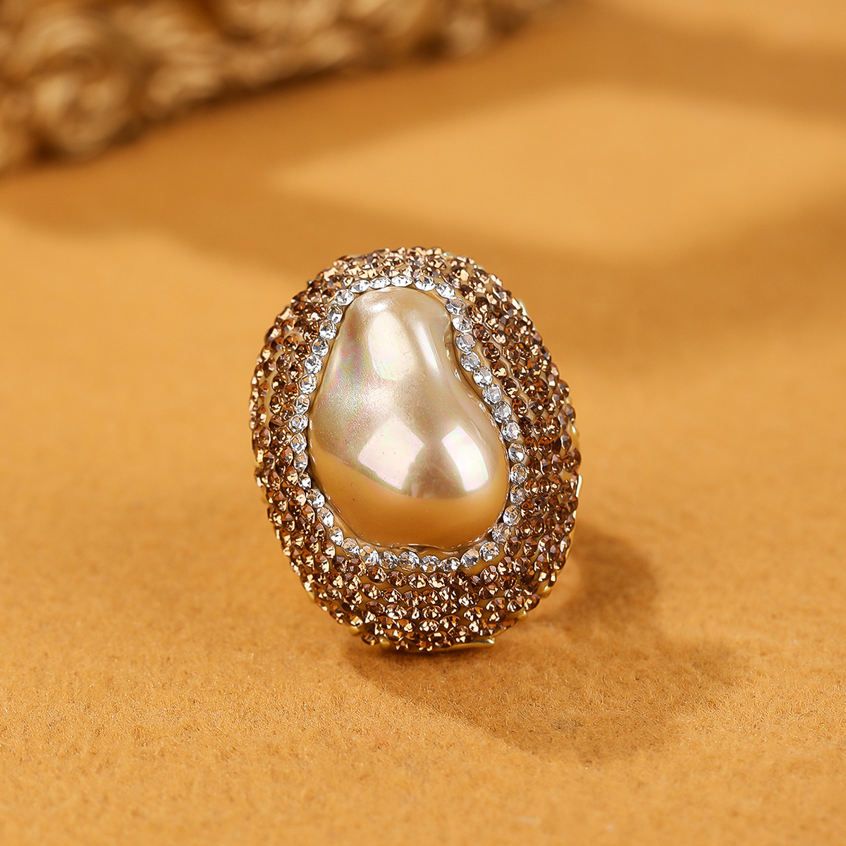 20g Weight Rhinestones, Pearl, Shell Inlay Material Open Rings Classification Adjustable Ring Size 1 Piece Quantity Daily Occasion Copper Material Geometric Pattern All Seasons Season Women's Gender Inlay Design IG Style Style IG Style Geometric Copper Rhinestones Pearl Shell Open Rings In Bulk 11