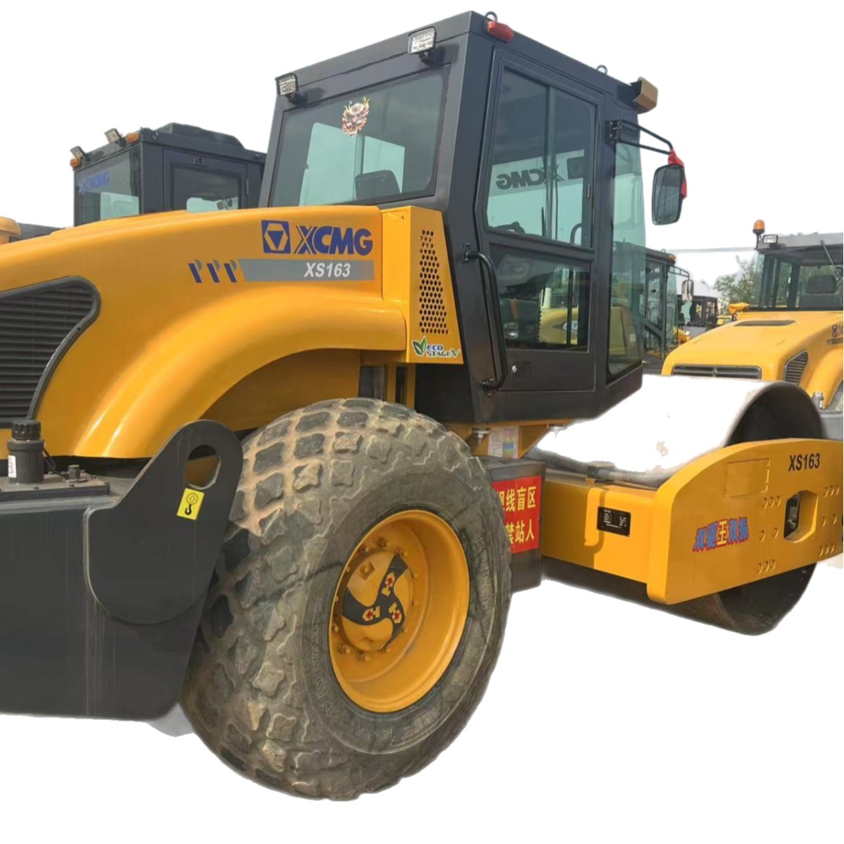 XCMG 30 toneladas rodillo vibratorio de barra horizontal para la venta XS303 rodillo vibratorio distribución de comercio exterior en Asia Central