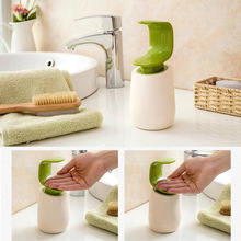 洗手液盒C型手背按压洗手液瓶子皂液器沐浴乳瓶子盒子soap bottle