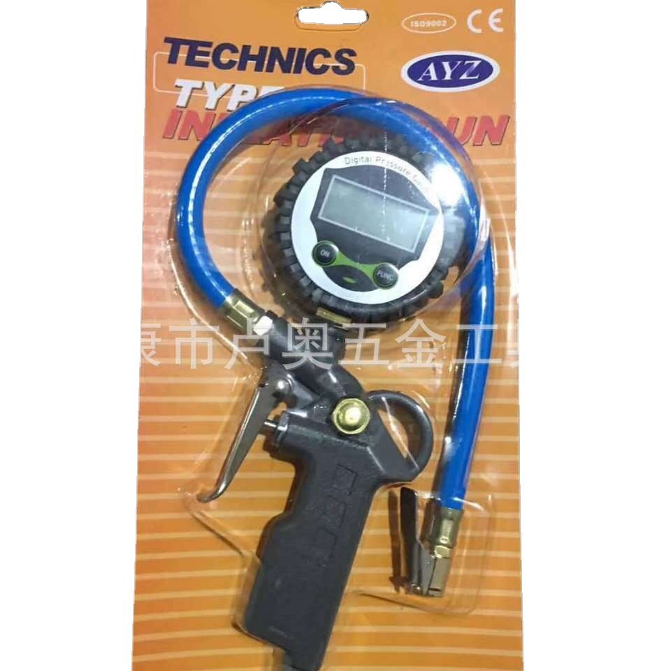 Pantalla digital de neumáticos pistola de aire de alta precisión digital medidor de presión de neumáticos deflación fábrica al por mayor