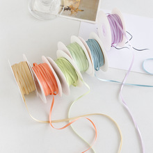 3mm丝带装饰彩带玫瑰花大红缎带礼品包装手工diy花束制作材料包